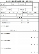 2021年上半年贵州理工学院办理成人教育学士学位的通